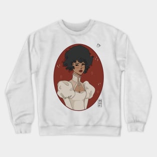 Abstract Victorian Girl Crewneck Sweatshirt